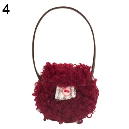 Doll Handväska Tillbehör Doll Läderväska 4 4