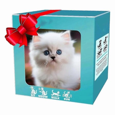 Interaktiv Robot Killinge Plyslegetøj Til Børn Blød Robotkat Med Sjove Aktiviteter Til Børn Til Robot Killinge[D]