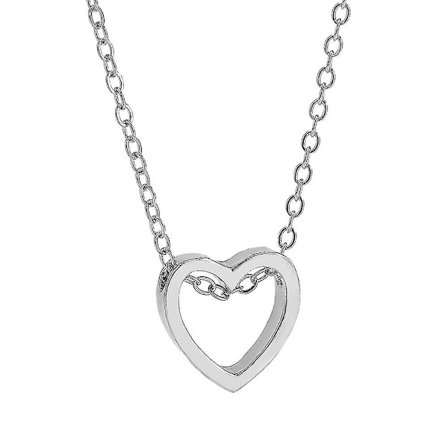 Hjerte Halskjede for Kvinner Gull/Sølv/Svart Farge Kort Kjede Kjærlighet Anheng Halskjede