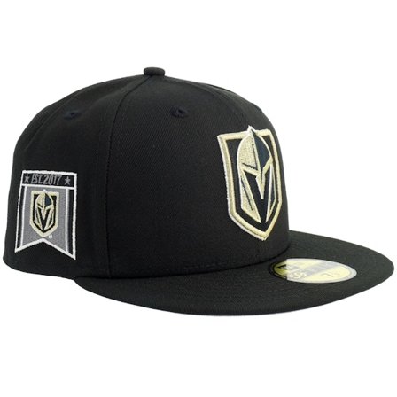 New Era - NHL Schwarz Fitted Cap - "Hatstore Exclusive x Vegas Golden Knights 59FIFTY Black Fitted " @ Hatstore