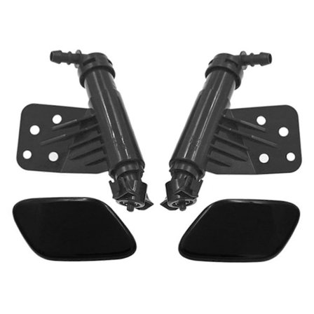 Strålkastarspolare Munstycke Strålkastare Rengöring Spray Pump + Kåpa För Sportage Iv 98681h3000 98671f