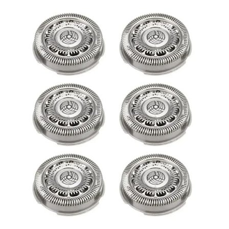 Barberhoder for Philips SH90 Series S9000 S9031 S9041 S9181 Erstatningshode (6 stk)