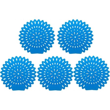 10-pakning Urinalskjerm Deodorant Luktfjerner Anti-Sprut Luktnøytraliserer Antimikrobiell Matte for Baderom Kontorer Restauranter Skoler