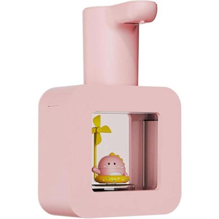 Automatisk H& Såpedispenser Sensor Såpedispenser Skummende Berøringsfri Myk Varm Belysning Tegneserie Pe...