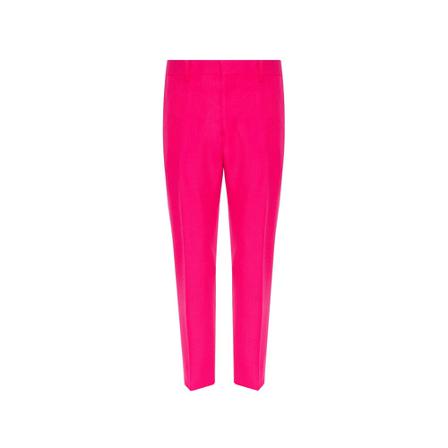 Ami Paris, Pleat-front trousers Roze, Heren, Maat:XS,wol