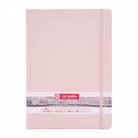 Art Creation Sketchbook A4 Pastel Pink