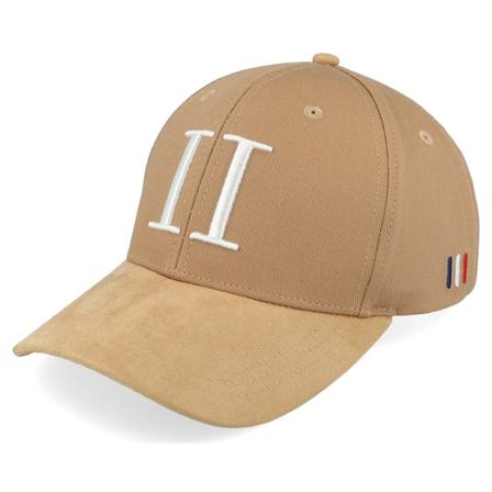 Les Deux - Beige adjustable Cap - Baseball Cap Suede Ii Camel/Light Ivory Adjustable @ Hatstore