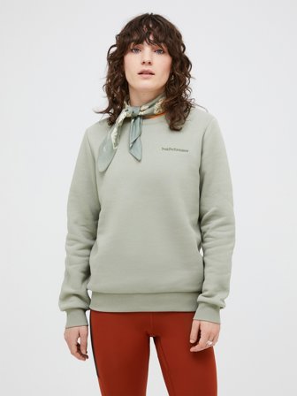 Peak Performance - Original Small Logo Crew Women