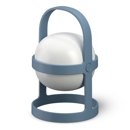 Rosendahl Soft Spot Solar Circular lanterne 25 cm, sky blue | KitchenOne