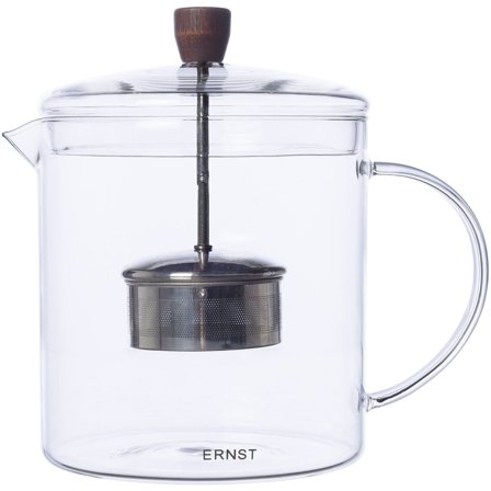 Ernst Tekanne i glass 18 cm' - 'Klar