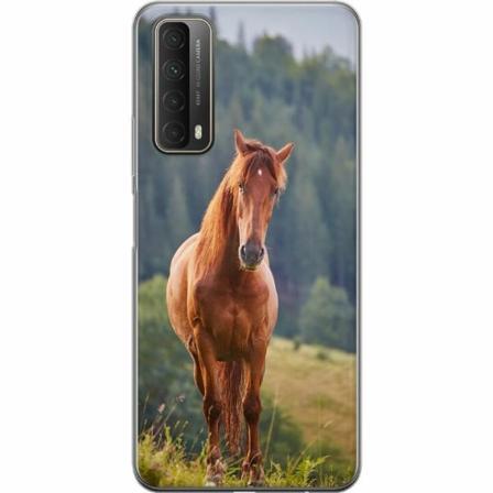 Huawei P Smart 2021 Genomskinligt Skal Hästar