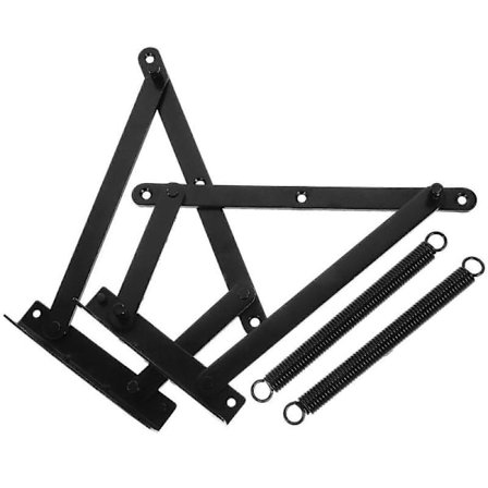 Sovesofa Fjederhængsel Trekantet Foldbart Løftebeslag til Møbler 1 Sæt