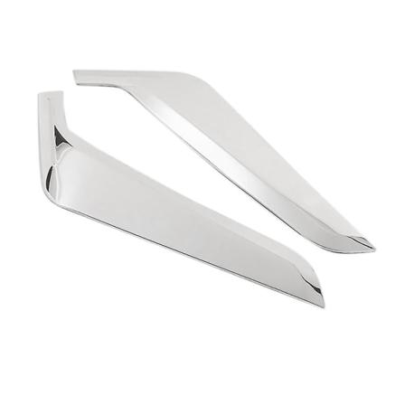 1 par Krom Rustfrit Stål Bil Side Skærm Trim Tilbehør Til- 5 Serie F10 520li 525li 530 535