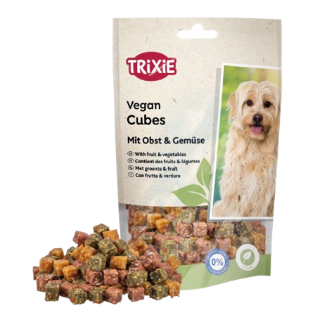 Trixie - Veganske kuber med frukt og grønnsaker, 100 g - Hund - Hundegodbiter & tyggebein - Belønningsgodbiter for hund - ZOO.no
