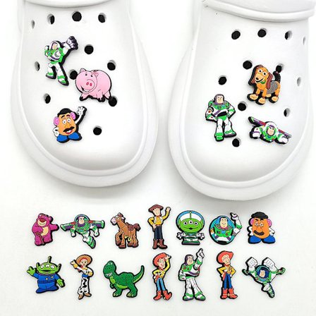 20 stk Toy Story Sko Charms, Croc Clog Sko Dekorationer Til Børn Voksne