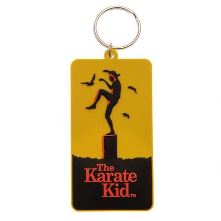 Karate Kid Pvc-nyckelring One Size, One Size Gul/svart/silv