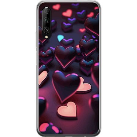 Kompatibel Mobilcover til Huawei Huawei P smart Pro 2019 Midnatshjerter