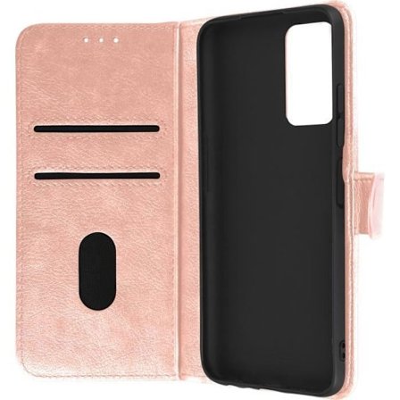 Xiaomi Redmi Note 11 och Note 11s Fodral Flip Wallet Stand roséguld