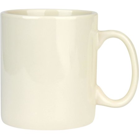 Ekstra stort keramisk kaffekrus med håndtag til kontor og hjem