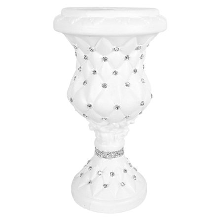 1 stk Marmor Søjleformet Blomsterpotte Blomster Vase Bryllup Blomster Plantning Potte