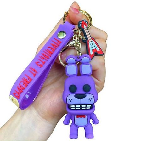 Cartoon-pelin toimintahahmo Fnaf Freddy's Fazbear Bear Doll -malli lelu Viisi yötä Freddy Keychain lahjaksi