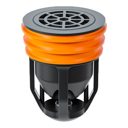 2 stk (Svart+oransje) Deodorant Gulvavløpskjerne Hårfelle Filter, ZQKLA