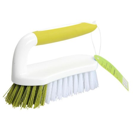 Borsta, kraftig børste til rengøring med stive børster Rengøringsbørste til brusebad, badeværelse, måtte, køkken og badekar - 1-pak