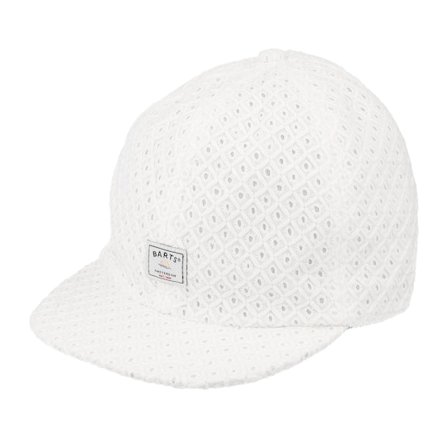 Barts - White flexfit Czapka Z Daszkiem - Kids Jorio Cap White Flexfit @ Hatstore