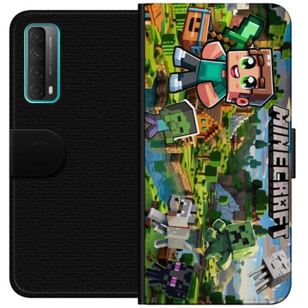 Kompatibelt Lommeboketui til Huawei P smart 2021 Lady Gaga The Fame svartvit portrett med store solbriller i minimalistisk pop estetikk