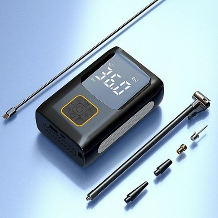 Langaton 150PSI Mini Auton Ilmapumppu Korkeapaineinen Sähköinen Ladattava Rengaspumppu DIY-käyttöön