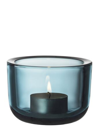 Valkea Tealight Candleh. 60Mm Home Decoration Candlesticks & Tealight Holders Tealight Holders Sininen Iittala