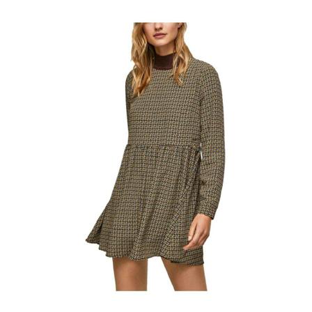 Pepe Jeans Short Dresses , Bruin , Dames , Maat: M
