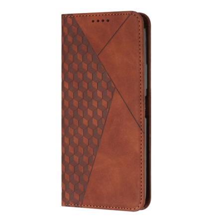 Kompatibel med Motorola Moto G60s Etui - Premium Deksel Magnetisk Lær Folio Lommebok - Brun