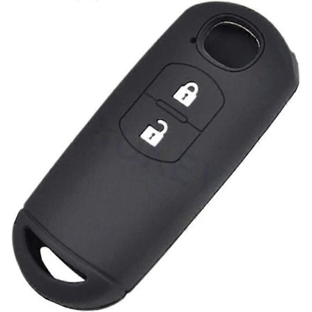 2 Knappar Silikon Bilnyckelskydd Fodral för Mazda 2 3 5 6 CX-3 CX-5 CX-7 CX-9 Speed Miata MX5 Fjärrkontroll 2 3 4 Knappar