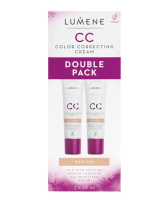 Lumene Nordic Chic Duo cont.: 2x Color Correcting Cream Medium 30 ml (GH 1418197) 1.0items