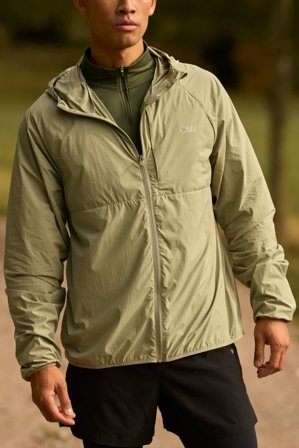 ICANIWILL - Essential Wind Jacket Light Khaki Green - Herren - ICIW