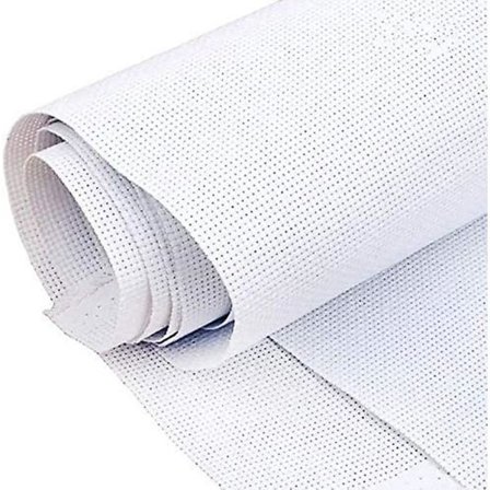 Aida stof 14 Tæller Korssting stof, Hvid, Multifunktionel Broderi stof 59 X 39 tommer