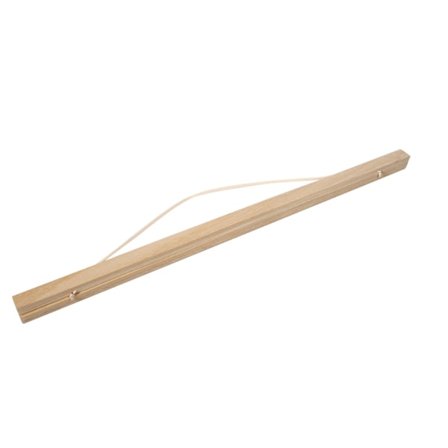 Moderne Magnetisk Savsmulds Fotoramme DIY Plakat Scroll Prints Kunstværk Hænger Hvidt Træ 50CM