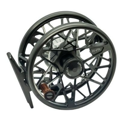Bauer RVR Charcoal/Silver/Anodize Fly Reel - # 6/7