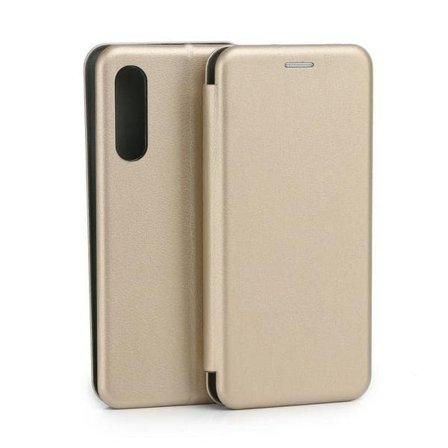 Beline Case Book Magnetisk Sony Xperia 10 V guld/guld