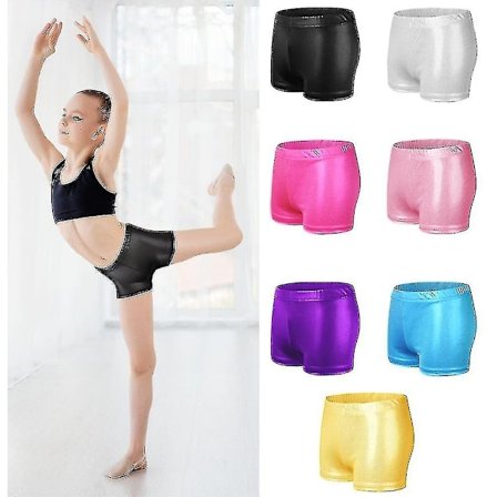 Flickor Gymnastik Shorts Ballet Gymnastik Shorts-WELLNGS