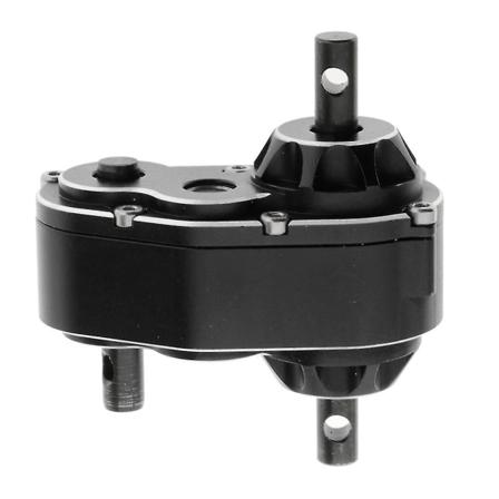 Vaihdelaatikko Siirtotapaus 1/10 Rc Axial Tracks Scx10 D90 D110 Musta Black