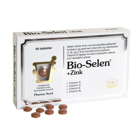 Pharma Nord Bio-Selen+Zink tabletter 90 stk
