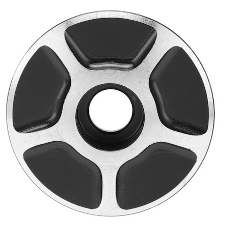 Cykelforgaffel Headset Dæksel Udskifteligt Letvægts Mountain Road Bike Frempind Tilbehør Sort