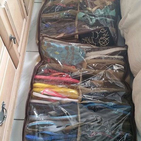 12 Par Transparent Sko Oppbevaringsorganisator Under Sengen