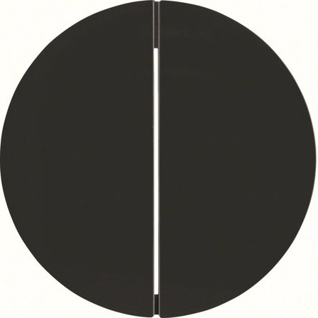 Hager 85142131 Tryckknapp R.X. Svart, Strömbrytare & vägguttag