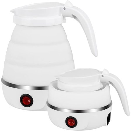 Foldbar Elektrisk Kedel, Bærbar Campingkedel, Mini Rejsekedel