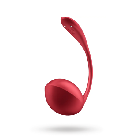 Satisfyer Shiny Petal Connect App Red - Sexleker Vuxen: For par