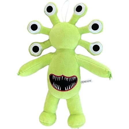 6-ögd konstig plyschleksak, monster plyschfylld, skräckspel plyschdocka, känslomässiga små monster plyschleksaker, mjukt gosedjur