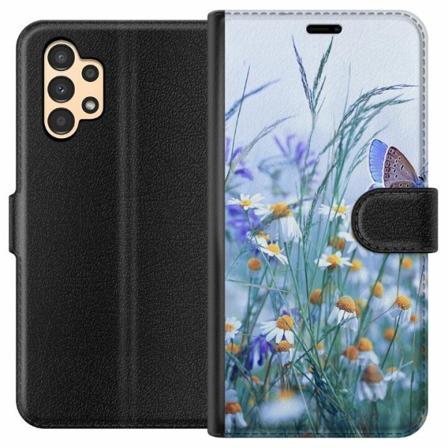 Samsung Galaxy A13 Plånboksfodral Blommor